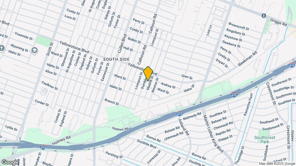 6742 Madrid St Map and Location Details