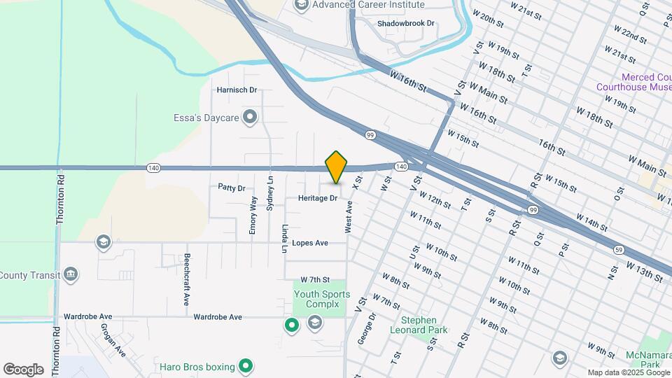 1738 Mt Vernon St Map and Location Details
