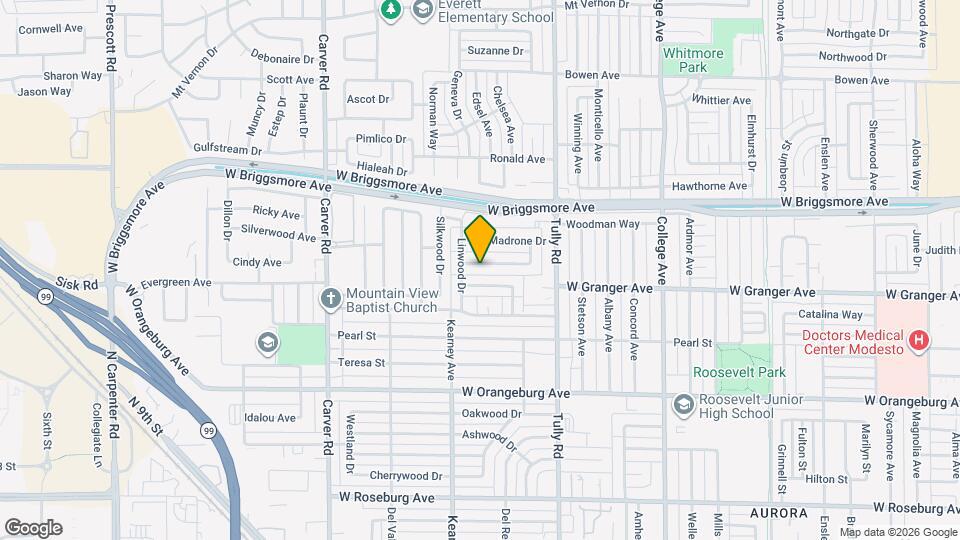 1418 Cypress Ave Map and Location Details