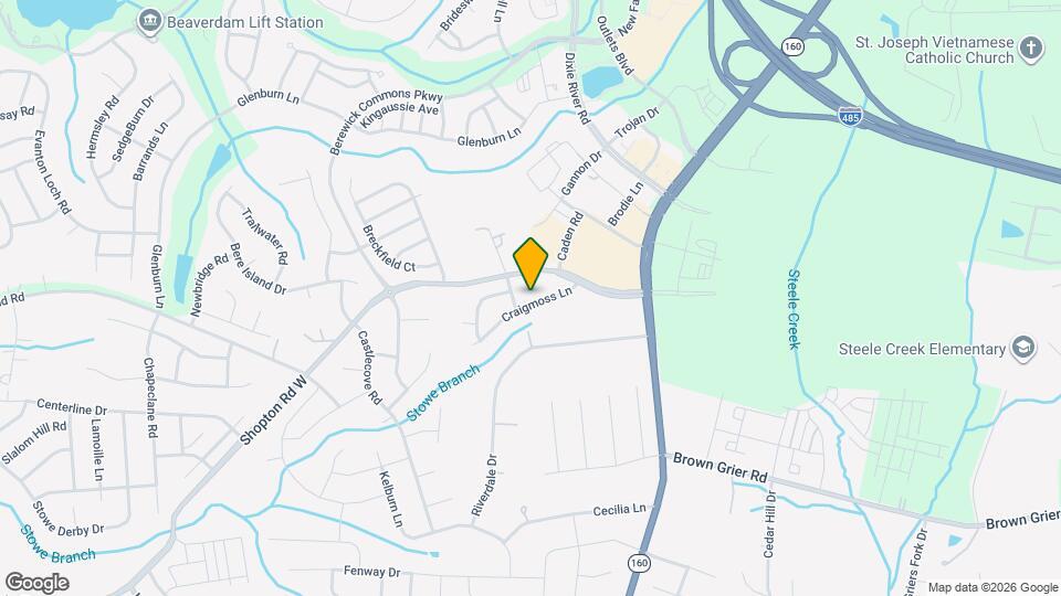 4630 Craigmoss Ln Map and Location Details