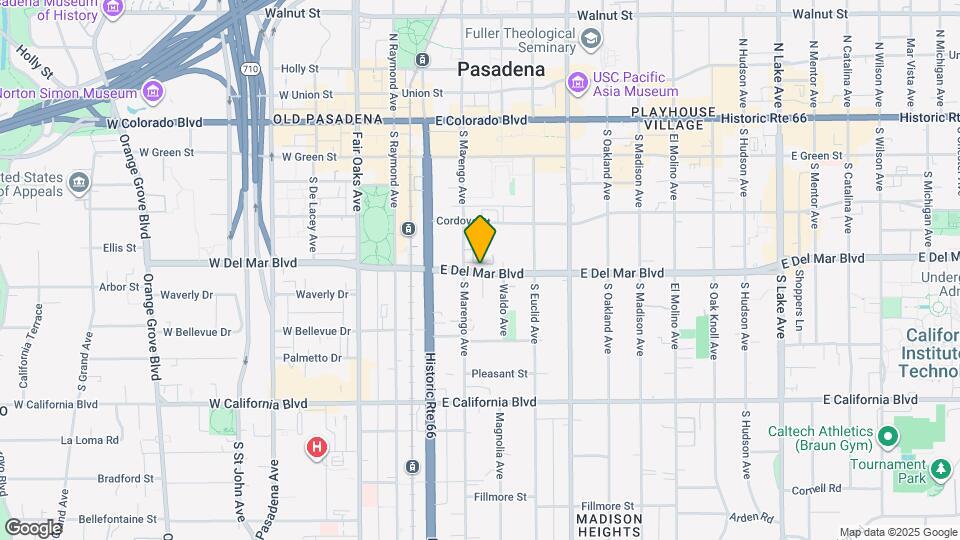 277 E Del Mar Blvd Map and Location Details