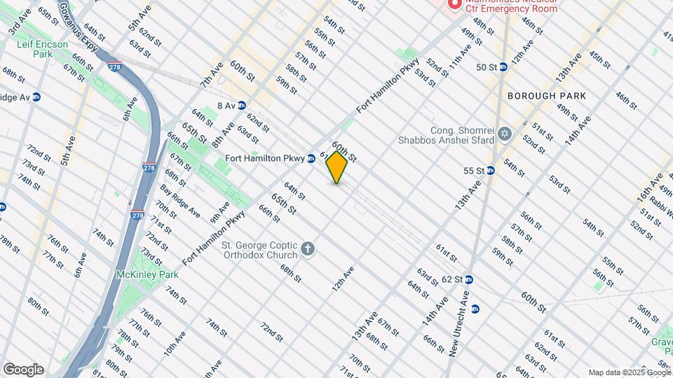 1058 62nd St Mapa y Detalles de la Ubicación