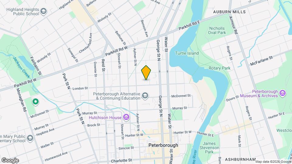 200 London St Map and Location Details