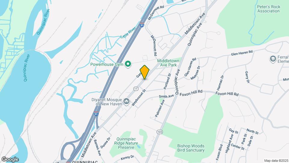 641 Middletown Ave Map and Location Details