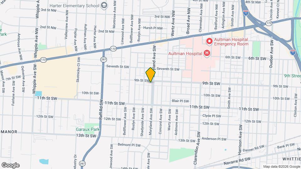 907 Maryland Ave SW Map and Location Details