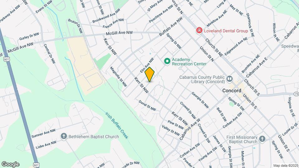 229 Academy Ave NW-Unit -D Map and Location Details