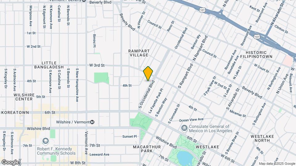 325 S Occidental Blvd Map and Location Details