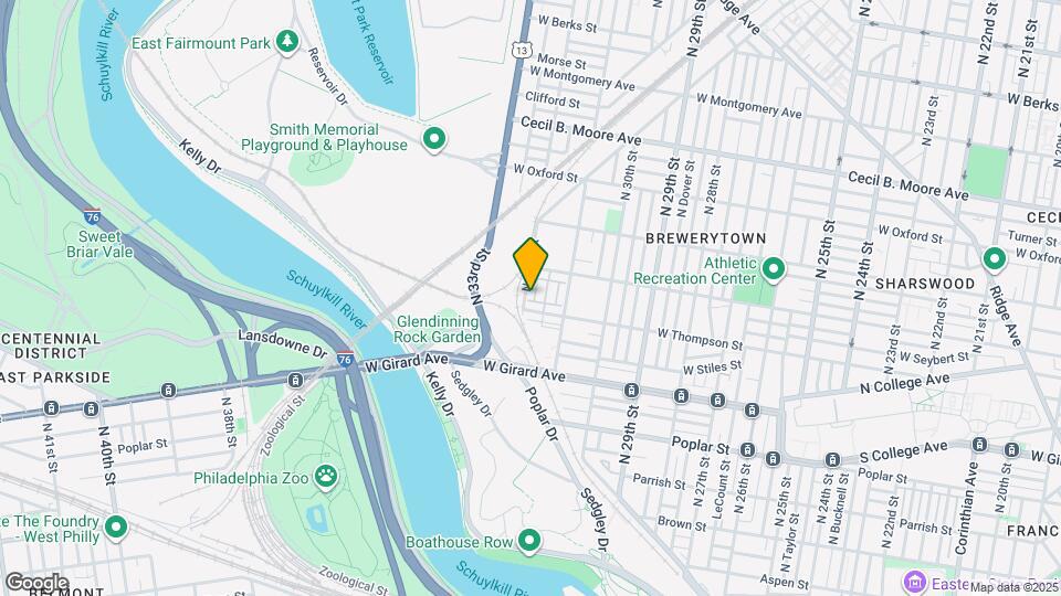 1301 N 32nd St Map and Location Details