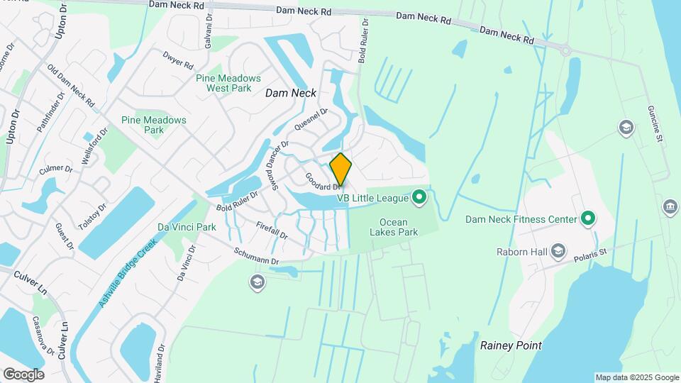 713 Goodard Dr Map and Location Details