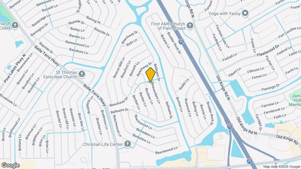 34 Beaverdam Ln Mapa y Detalles de la Ubicación