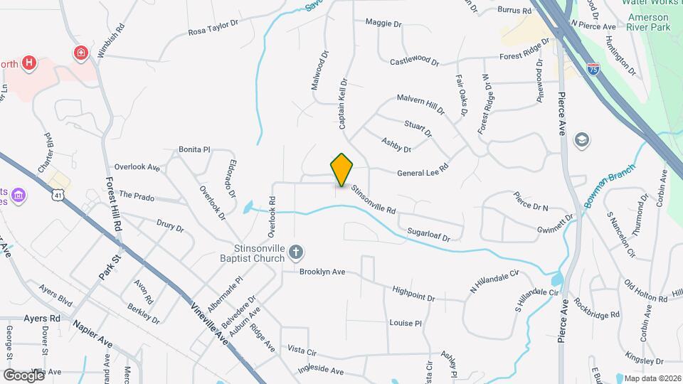 589 Bel Meade Pl Mapa y Detalles de la Ubicación