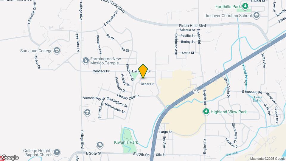 4208 Wilshire Dr Map and Location Details