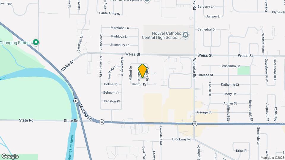 2312 Darwin Ln Map and Location Details