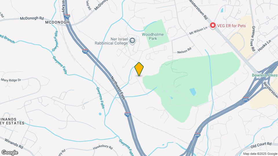 1755 Water Xing Rd Mapa y Detalles de la Ubicación