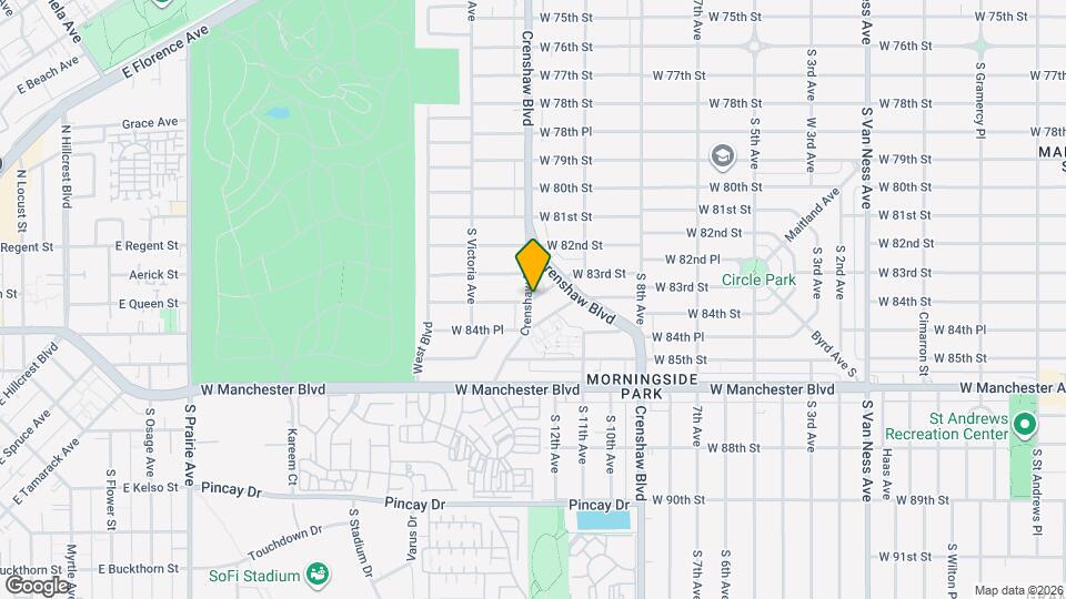 3370 W 83rd St Map and Location Details