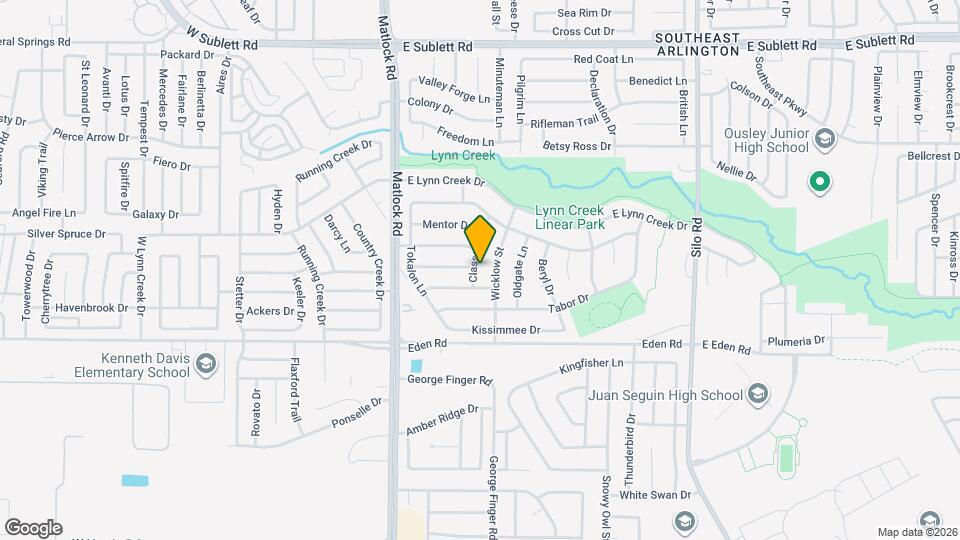 6707 Classen Trail Map and Location Details