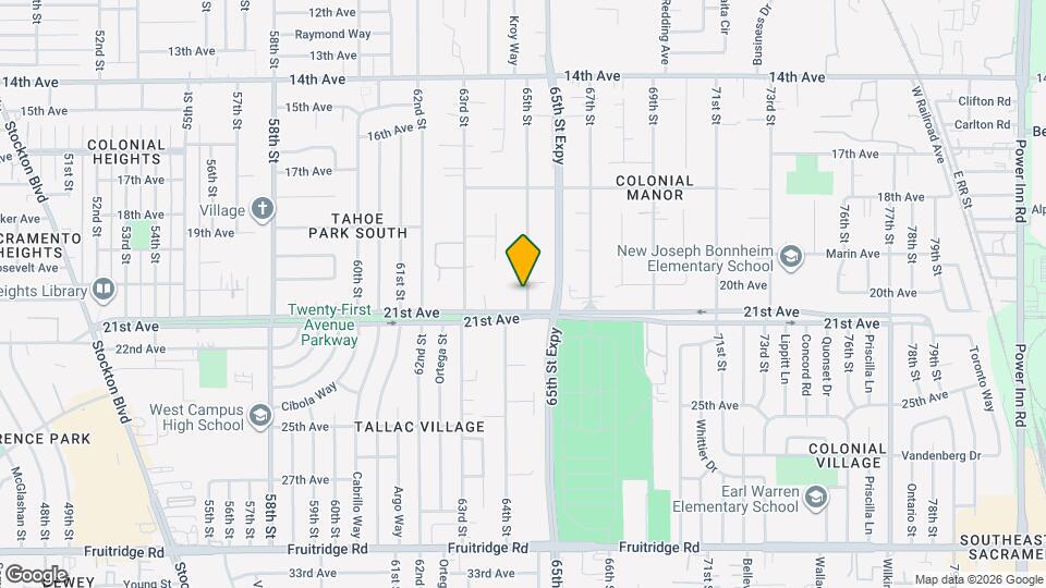 4702-4712 65th St Map and Location Details