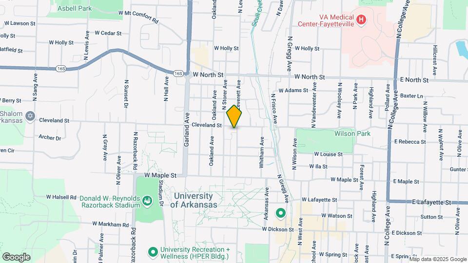 685 N Leverett Ave Map and Location Details