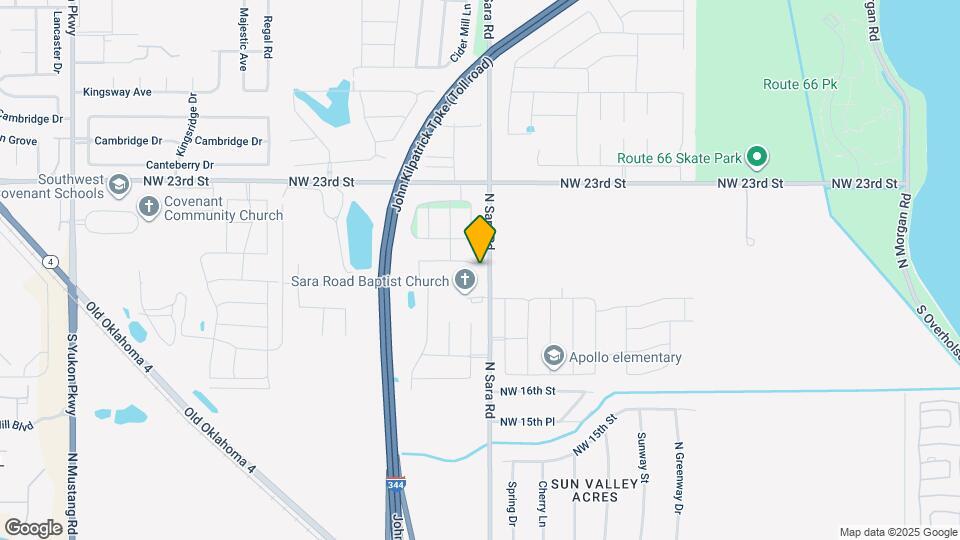 10600 NW 20th St Map and Location Details