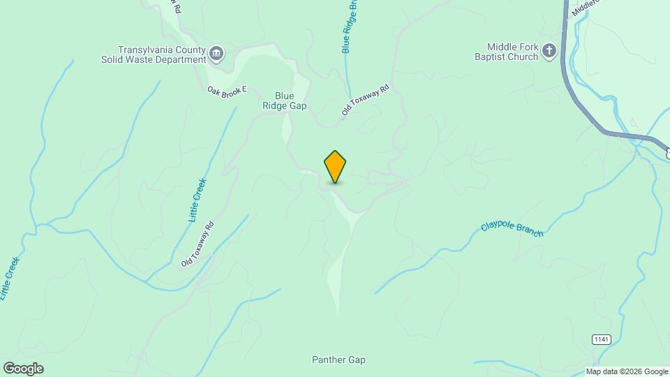 425 Panther Gap Rd Map and Location Details