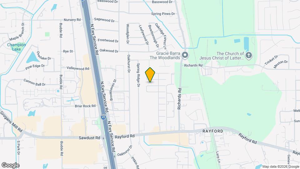 427 Pinewood Ridge Dr Map and Location Details