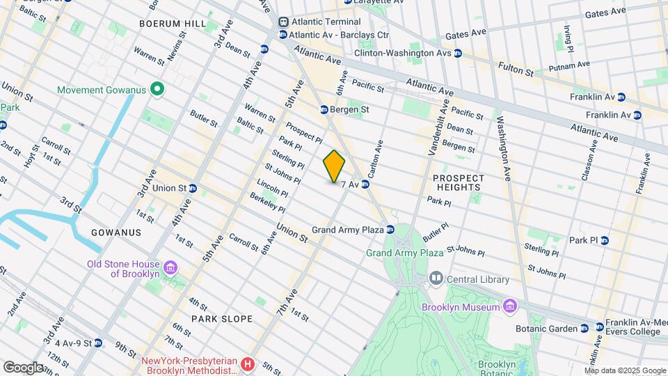 122 Sterling Pl Map and Location Details