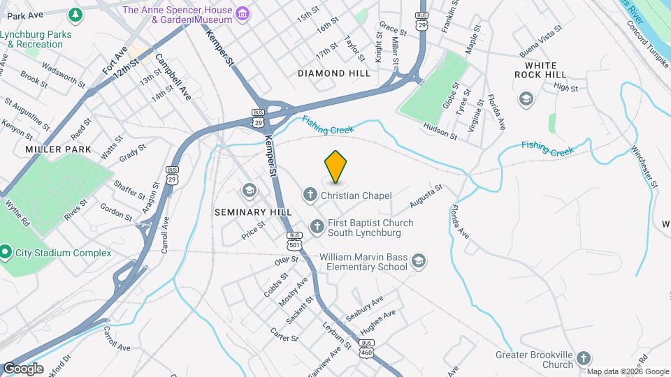 1729 Edmunds St Map and Location Details