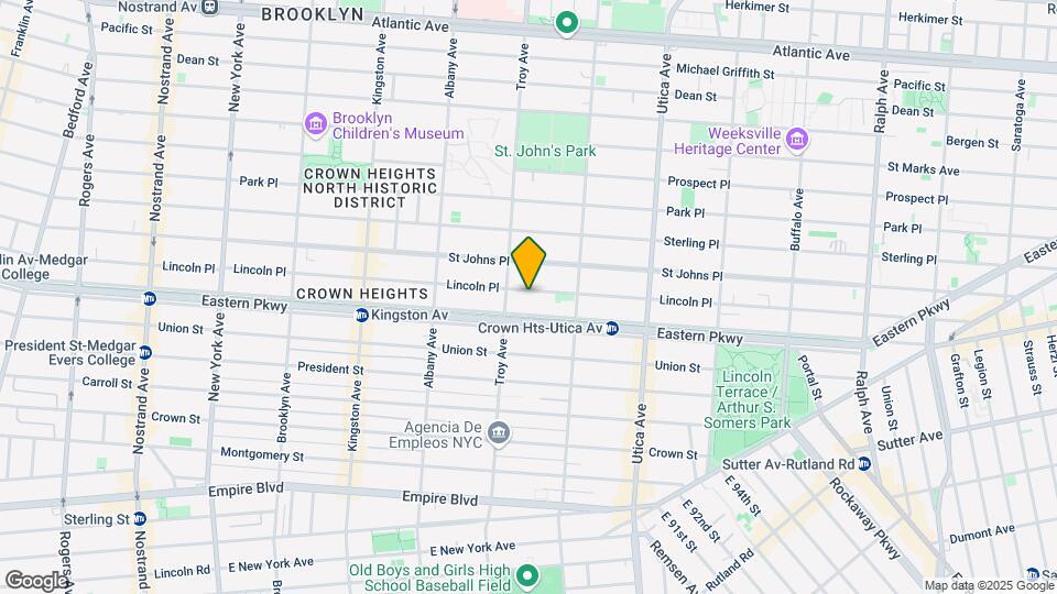 1234 Lincoln Pl Mapa y Detalles de la Ubicación