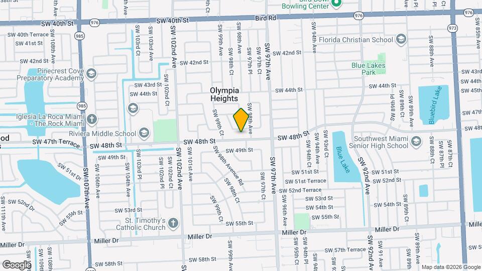 9841 SW 48th St Map and Location Details