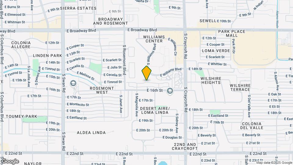 5239 E Timrod St Map and Location Details