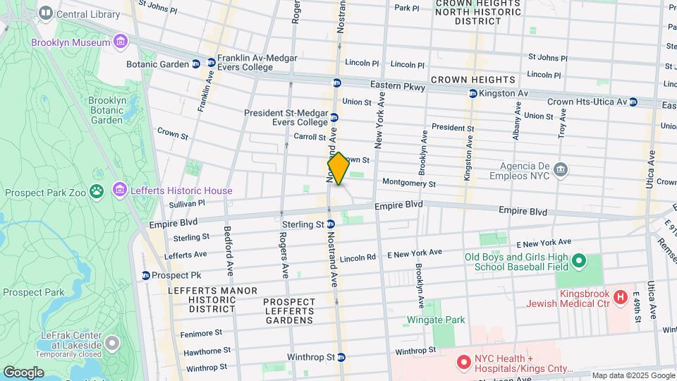 975 Nostrand Map and Location Details