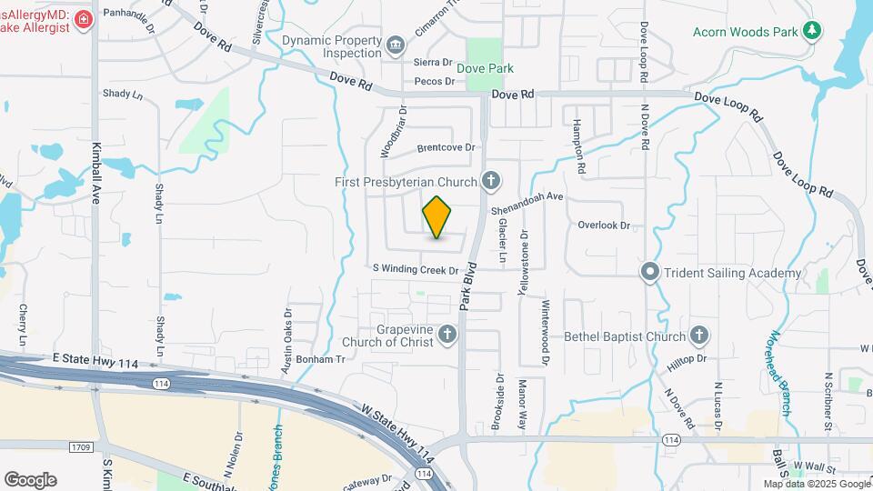 2120 Steeplewood Dr Map and Location Details