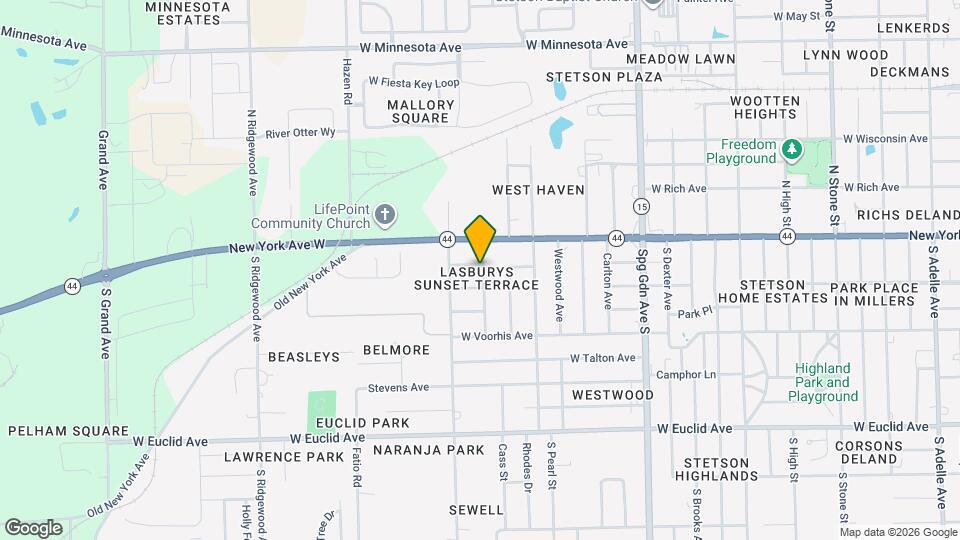 120 S Hull Ave Map and Location Details