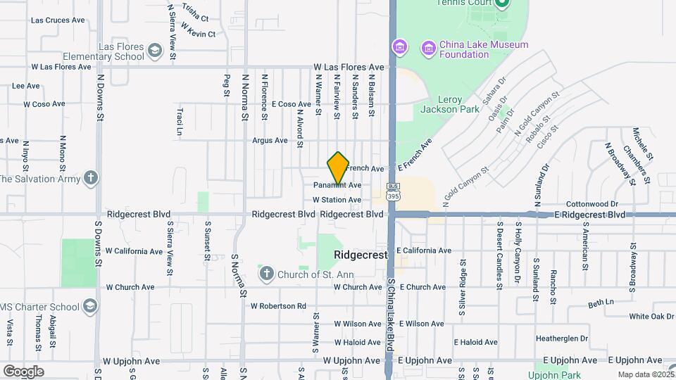 219 Panamint Ave Map and Location Details
