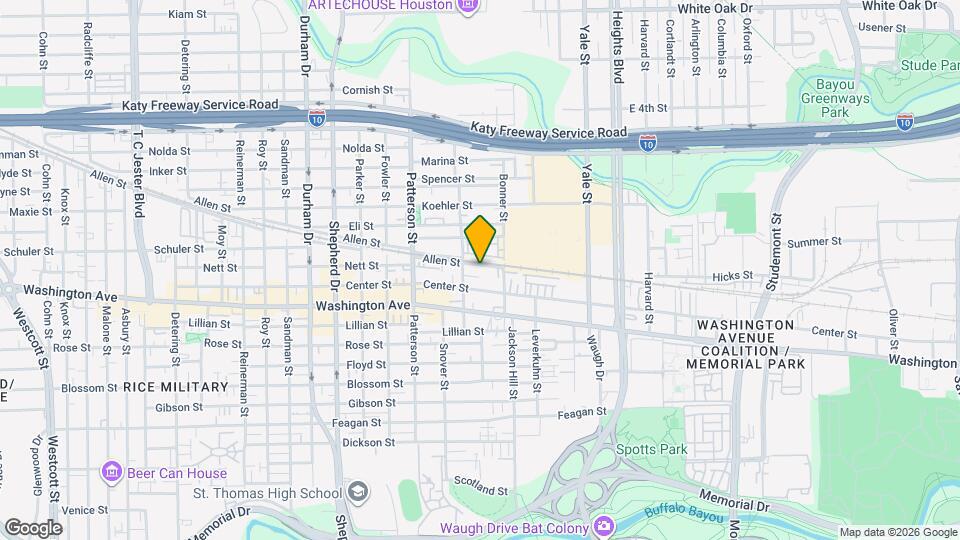 4203 Allen St Map and Location Details