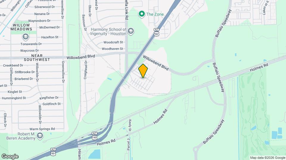 3707 Main Poplar Dr Map and Location Details