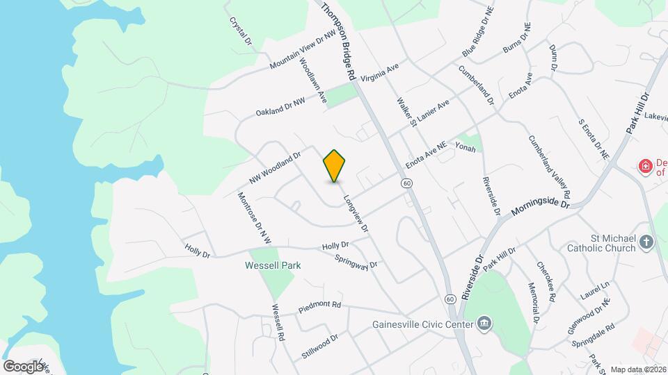 1369 Longview Dr Map and Location Details