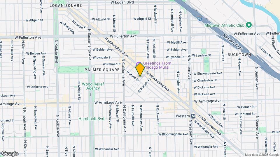 2125 N Stave St Map and Location Details