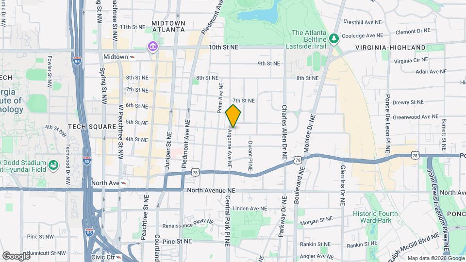 769 Argonne Ave NE, Unit 2 Mapa y Detalles de la Ubicación