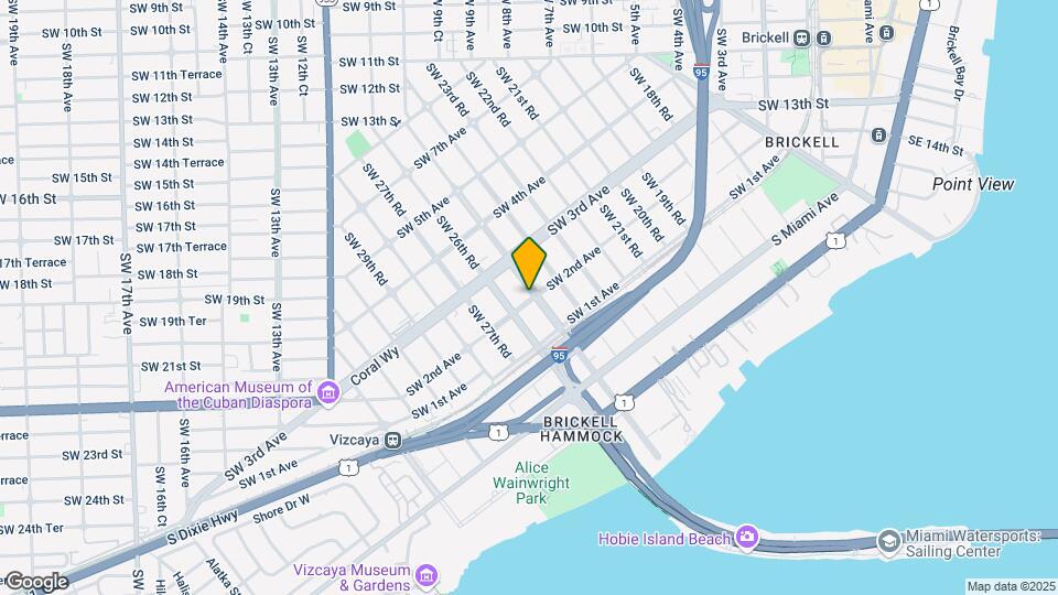 2510 SW 2nd Ave Map and Location Details