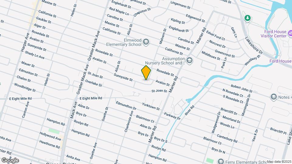 22837 Sunnyside St Map and Location Details