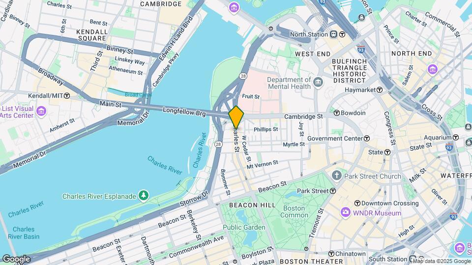 137 Charles St, Unit 3 Map and Location Details