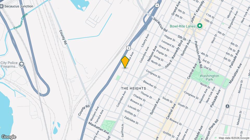 210.5 Terrace Ave Map and Location Details