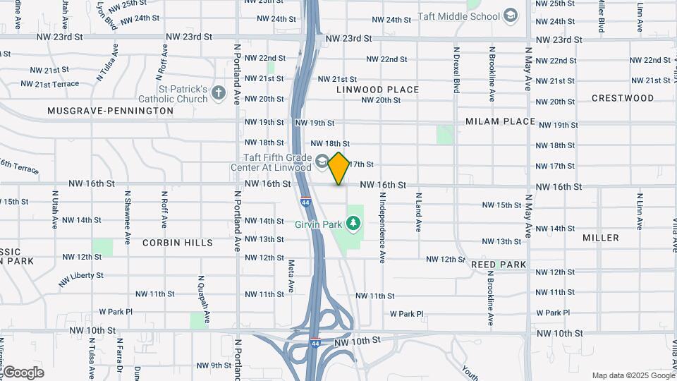 3408 NW 16th St Map and Location Details