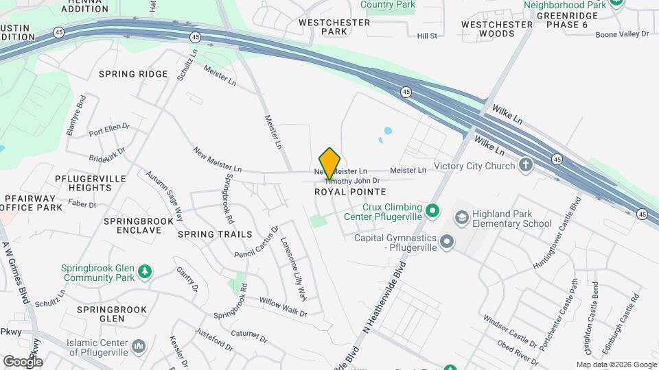 601 Timothy John Dr Map and Location Details