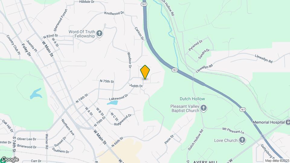 101 Fox Creek Rd Map and Location Details