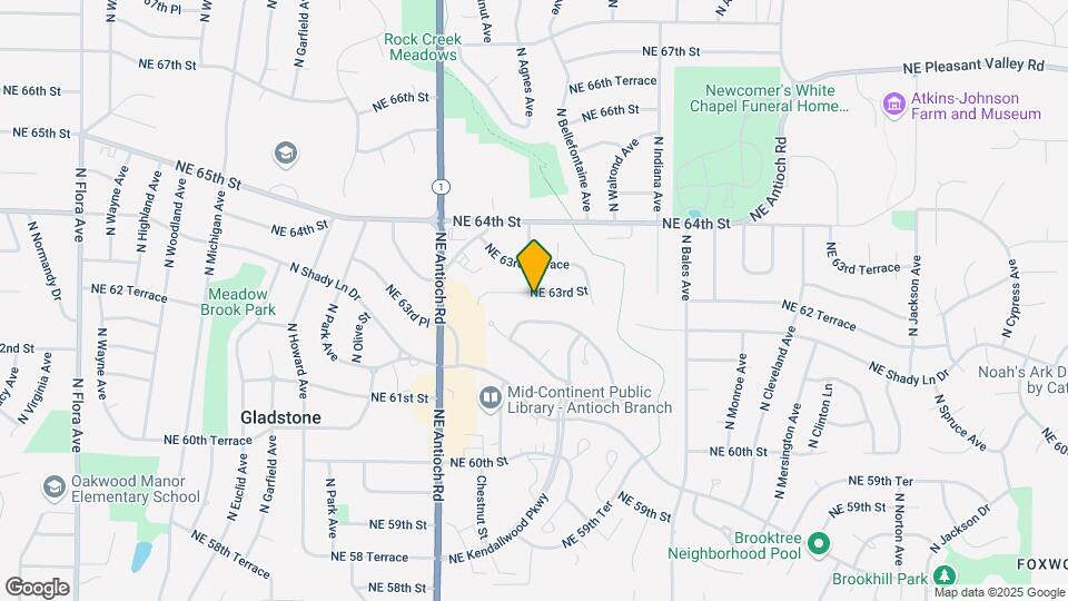 2901 NE 63rd St Map and Location Details