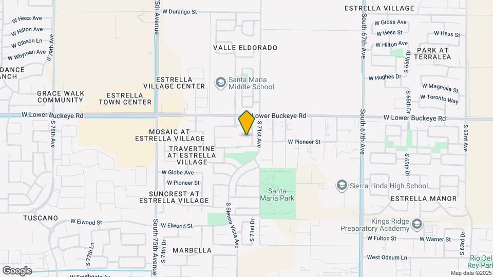 7121 W Williams St Map and Location Details