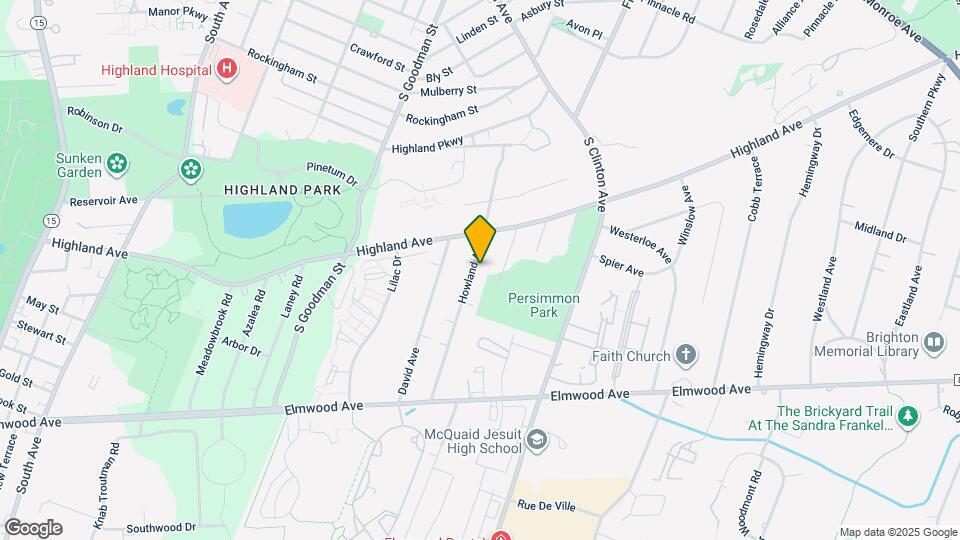 172 Howland Ave Map and Location Details