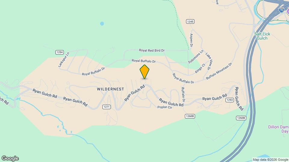 6730 Ryan Gulch Rd Map and Location Details